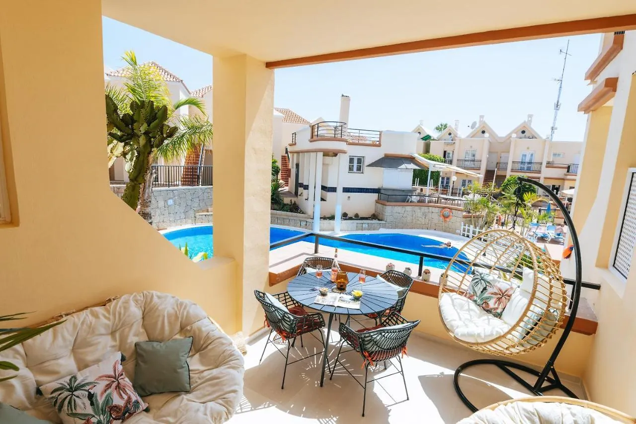 Amazing Renovated Pool View Apt, Aircon, 2 Min To Fanabe Beach Spain